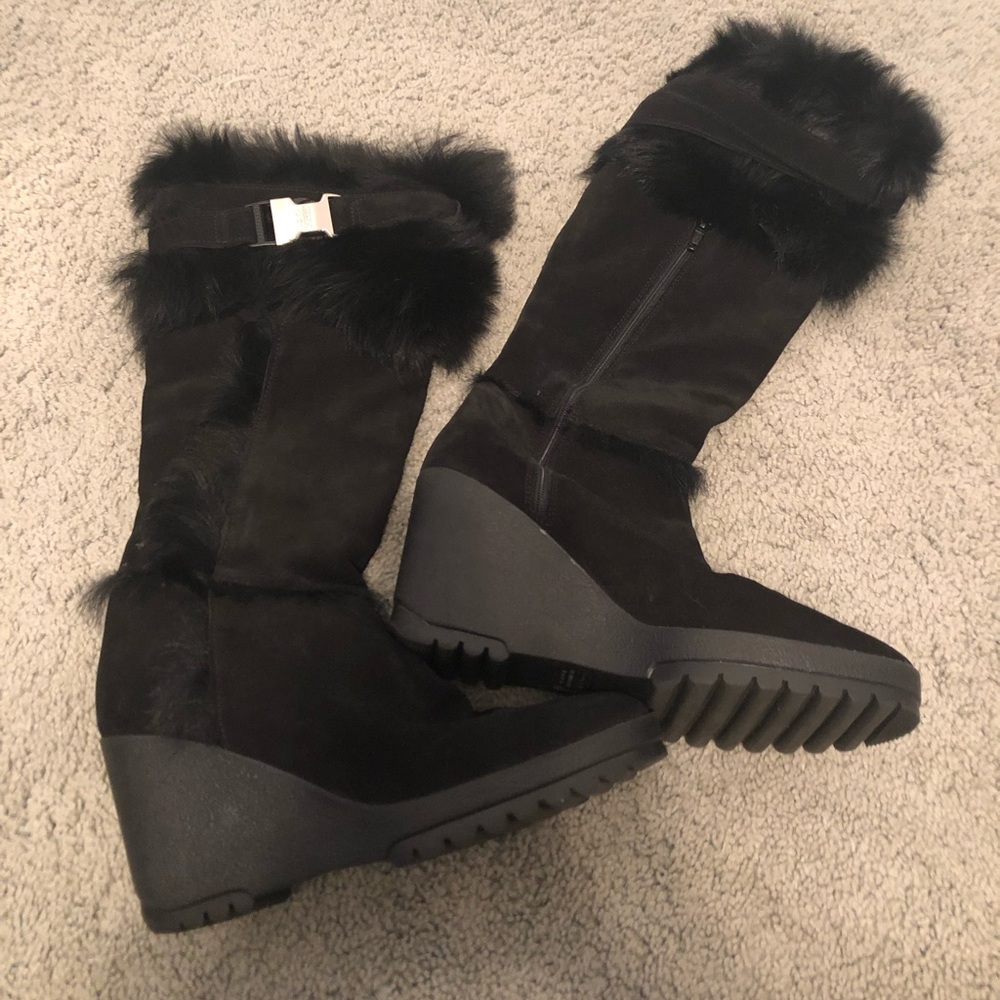 NWOT Coach Suede Sharma Boots